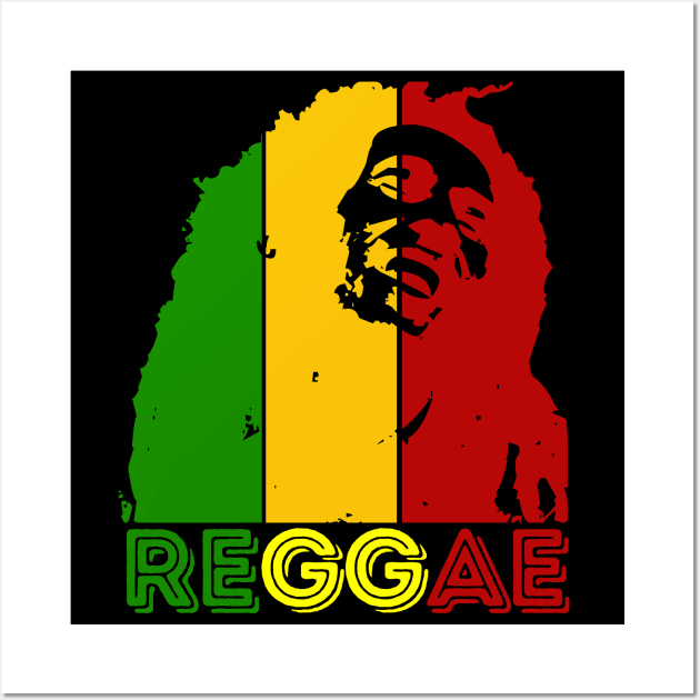 Reggae Music Wall Art by FullOnNostalgia